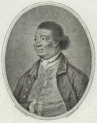 An engraving of Ignatius Sancho by Francesco Bartolozzi